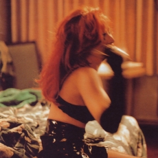 Mylène Farmer - Tournage du clip California - Photographe : Marianne Rosenstiehl