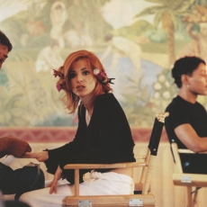 Mylène Farmer - Tournage du clip California - Photographe : Marianne Rosenstiehl