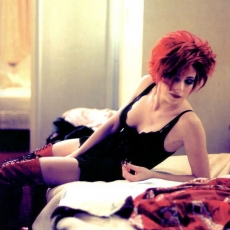 Mylène Farmer - Tournage du clip California - Photographe : Marianne Rosenstiehl