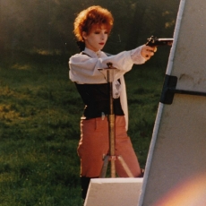 Mylène Farmer - Tournage du clip Libertine