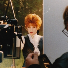 Mylène Farmer - Tournage du clip Libertine