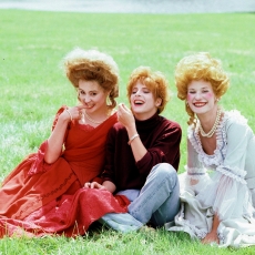 Mylène Farmer - Tournage du clip Libertine - Photographe : Bernard Leloup