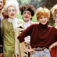 Mylène Farmer - Tournage du clip Libertine - Photographe : Bernard Leloup