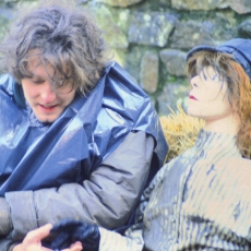 Mylène Farmer - Tournage du clip Sans contrefaçon - Photographe : Joel Casano