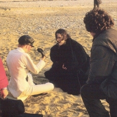 Mylène Farmer - Tournage du clip Sans contrefaçon - Photographe : Joel Casano