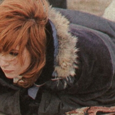 Mylène Farmer - Tournage du clip Sans contrefaçon - Photographe : Joel Casano