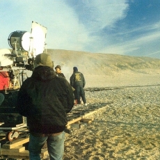 Mylène Farmer - Tournage du clip Sans contrefaçon - Photographe : Joel Casano