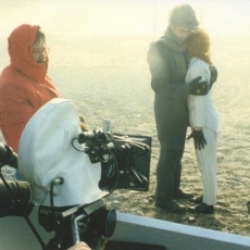 Mylène Farmer - Tournage du clip Sans contrefaçon - Photographe : Joel Casano