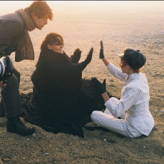 Mylène Farmer - Tournage du clip Sans contrefaçon - Photographe : Joel Casano