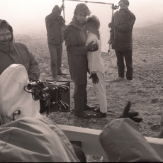 Mylène Farmer - Tournage du clip Sans contrefaçon - Photographe : Joel Casano