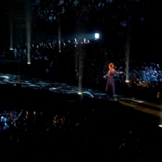 Mylène Farmer chante "Désenchantée" - Avant que l'ombre... à Bercy - Photographe : Claude Gassian