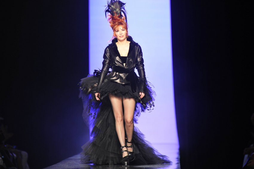 Mylène Farmer Défilé Jean-Paul Gaultier 06 juillet 2011