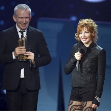 Jean-Paul Gaultier et Mylène Farmer NRJ Music Awards 2012