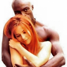 Mylène Farmer et Seal - Photographe Isabel Snyder - 2001