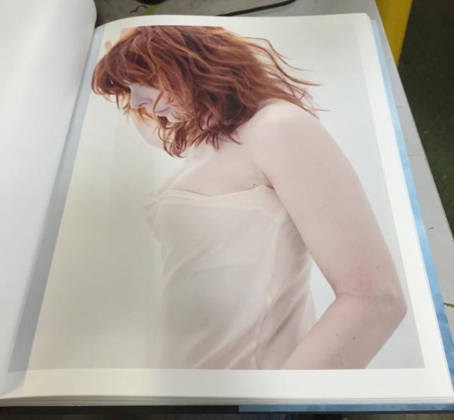 Mylène Farmer - Photo de Sylvie Lancrenon - Extrait du livre Fragile