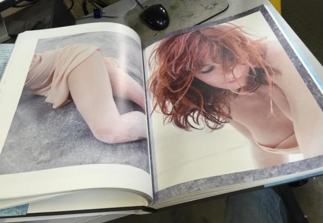 Mylène Farmer - Photo de Sylvie Lancrenon - Extrait du livre Fragile