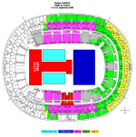 Mylène Farmer Tour 2009 Plan du Stade de France nouveau 