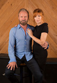 Sting et Mylène Farmer - Photographe : Amy Sussman à New York