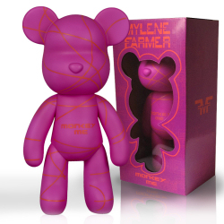 Mylène Farmer Monkey Me Art Toy Rhodamine Purple