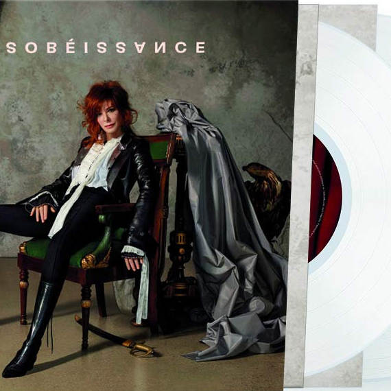 Mylène Farmer Désobéissance Double Vinyle Blanc