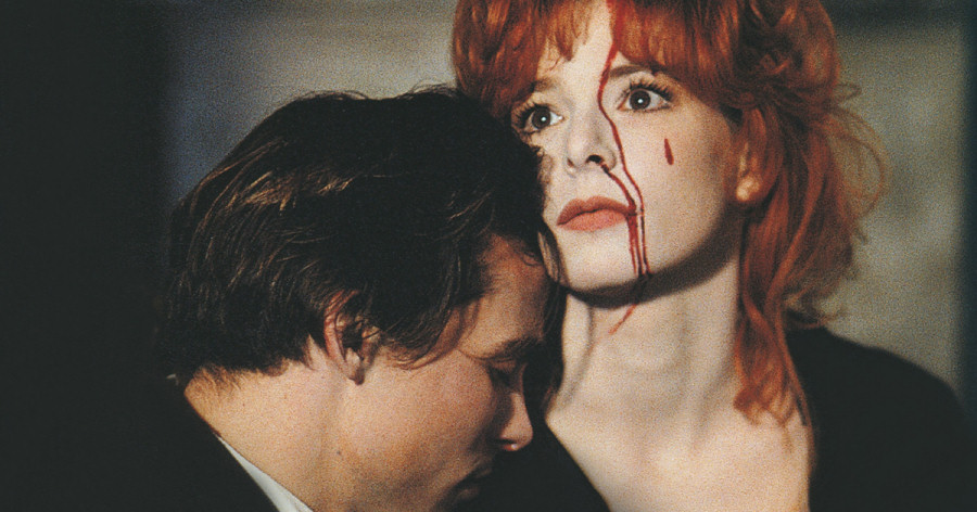 Jeff Dahlgren et Mylène Farmer - Giorgino - Photographe : Jean-Marie Leroy