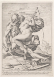 Hendrik Goltzius - The loves of the gods - Labor en Diligentia