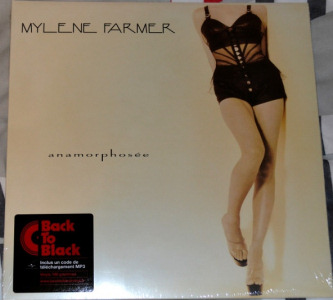 Mylène Farmer Vinyle Anamorphosée Réédition 2014