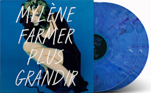 Double Vinyle Bleu Marbré