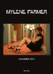 Mylène Farmer - Calendrier 2014