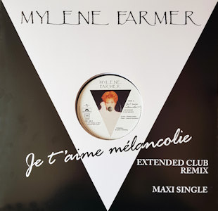 Je t'aime mélancolie - Maxi 45 Tours Réédition 2018