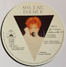 Mylène Farmer & je-t-aime-melancolie Maxi 45 Tours Réédition 2018