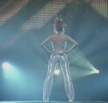 Mylène Farmer - Tenue du Tour 1996 créée par Paco Rabanne