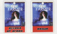 Mylène Farmer Mylenium Tour - Pass All Access Saint-Pétersbourg