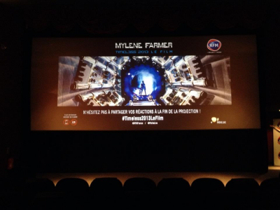 Mylène Farmer Timeless 2013 Projection Privée