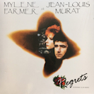 Mylène Farmer et Jean Louis Murat Regrets Maxi 45 Tours Collector Vert 2019