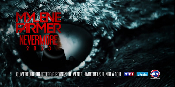 Publicité TF1 'Nevermore 2023' (ouverture billetterie)