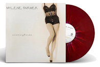 Mylène Farmer Vinyle Couleur Rouge Splatter Anamorphosée 