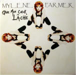 Mylène Farmer Que mon coeur lâche 45 Tours