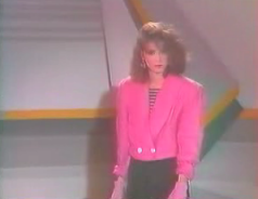 Mylène Farmer - Clignotant - TF1 - 20 novembre 1984 - Capture