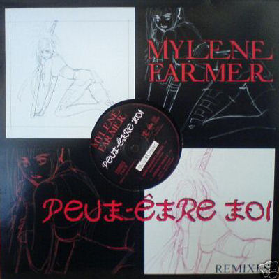 Mylène Farmer Peut-être toi Maxi 45 Tours Promo