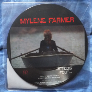 Mylène Farmer Je te dis tout 45 Tours Picture Disc