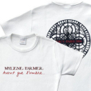 Mylène Farmer Avant que l'ombre... à Bercy Merchandising T-Shirt Blanc