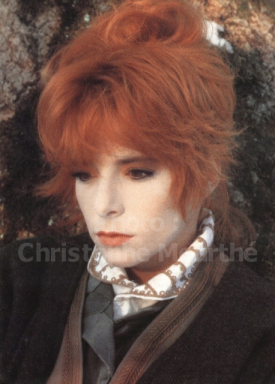 Mylène Farmer Photo Christophe Mourthé 1987