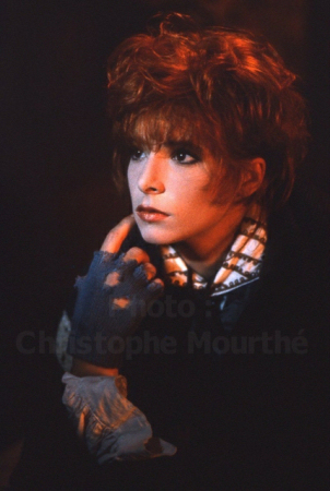 Mylène Farmer Photo Christophe Mourthé 1987