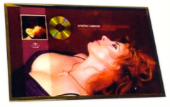 Mylène Farmer Double Disque d'Or Belgique Album Avant que l'ombre...