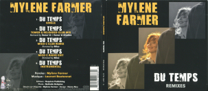 Mylène Farmer Du Temps CD Maxi