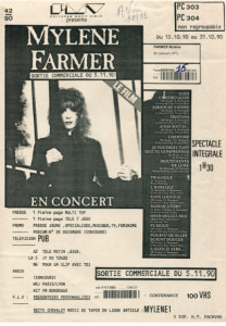 En Concert - Bon de précommande (VHS)