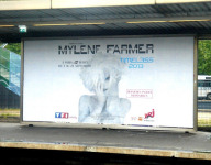 Mylène Farmer Timeless 2013 Campagne d'affichage