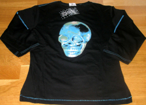 Tour 2009 - T-Shirt Manches Longues Skull Femme