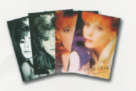 Mylène Farmer Tour 89 Merchandising Cartes Postales Dédicacées